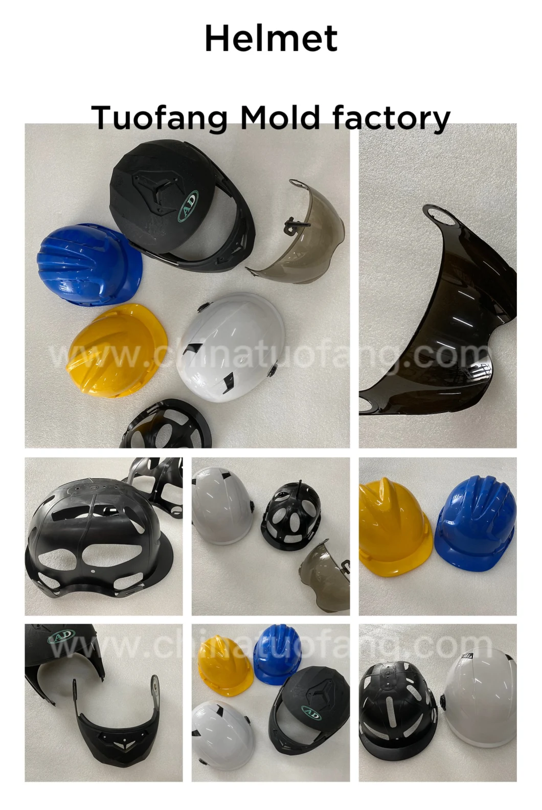 Motorcycle Plastic Parts Mould Helmet Spare Part Injection Mold