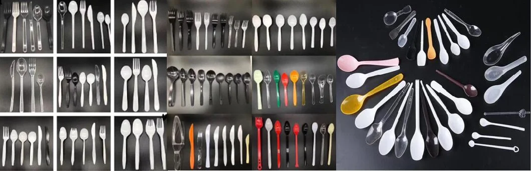 Plastic Injection Tableware PS Material Disposable Food Dishwares Spoon Template Mould