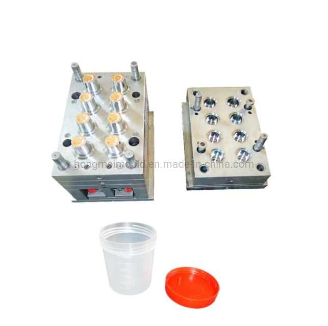 China Customized Thin Wall Plastic Transparent High Speed PP PS Pet Plastic Take Away Juice Coffee Cup Injection Mould Plastic Kettle Mould