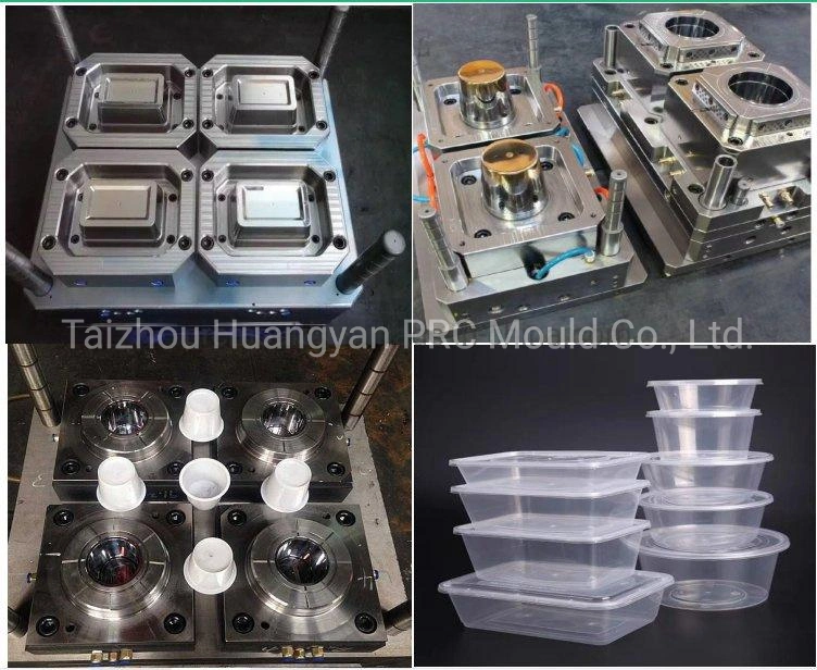 Plastic Disposable Spoon Fork Knife Thinwall Box Bowl Fruit Vegetable Food Soup Container Injection Mould Mold Making