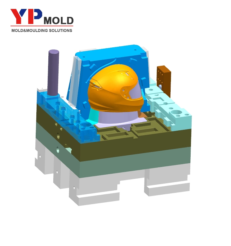 Plastic Safety Helmet Injection Mould Interior Parts Injection Mould
