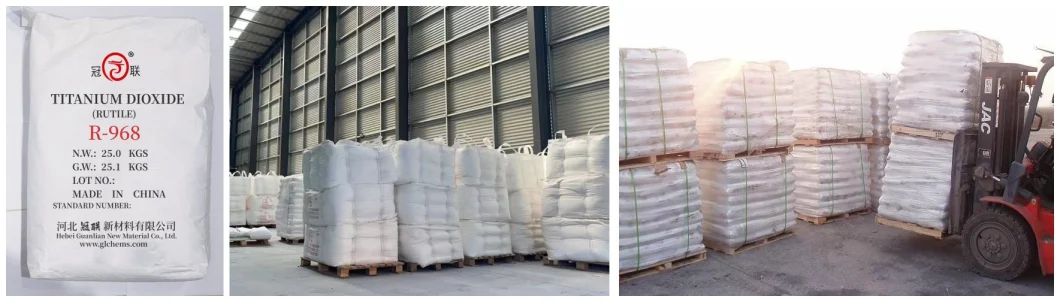 Professional Chinese Factory Rutile Titanium Dioxide R-968 for General Use Coating/Paint/Ink/Plastics/Paper