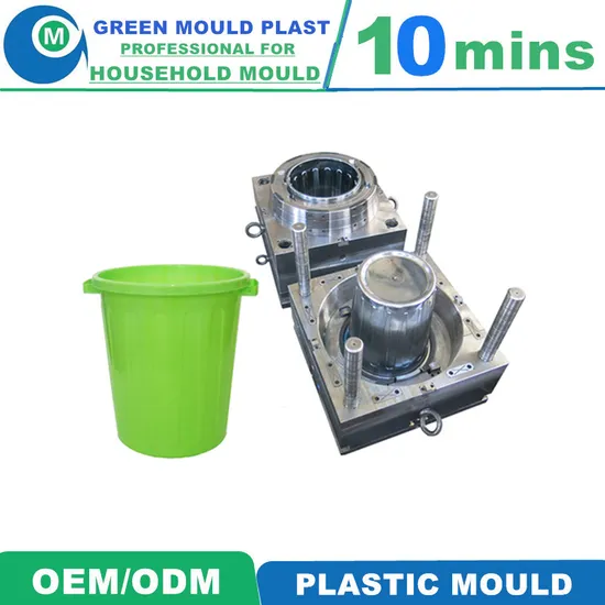Injection Plastic Water Bucket Mould with Different Liter