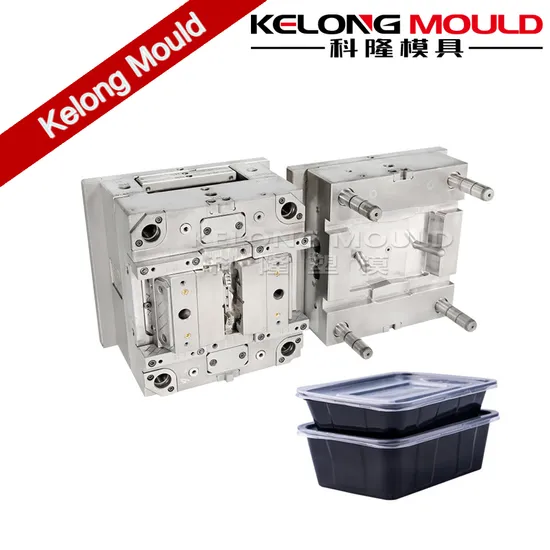 Customized Disposable Tableware Plastic Fast Food Container Storage Box Plastic Injection Mould