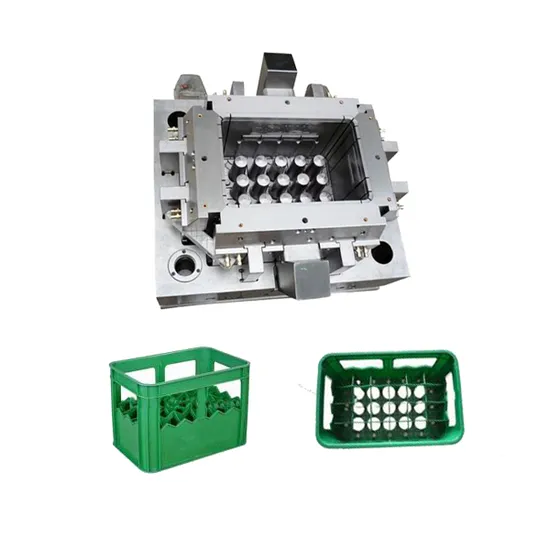 Customized Design Plastic Injection Molding Mould for Plastic Crate Turnover Box