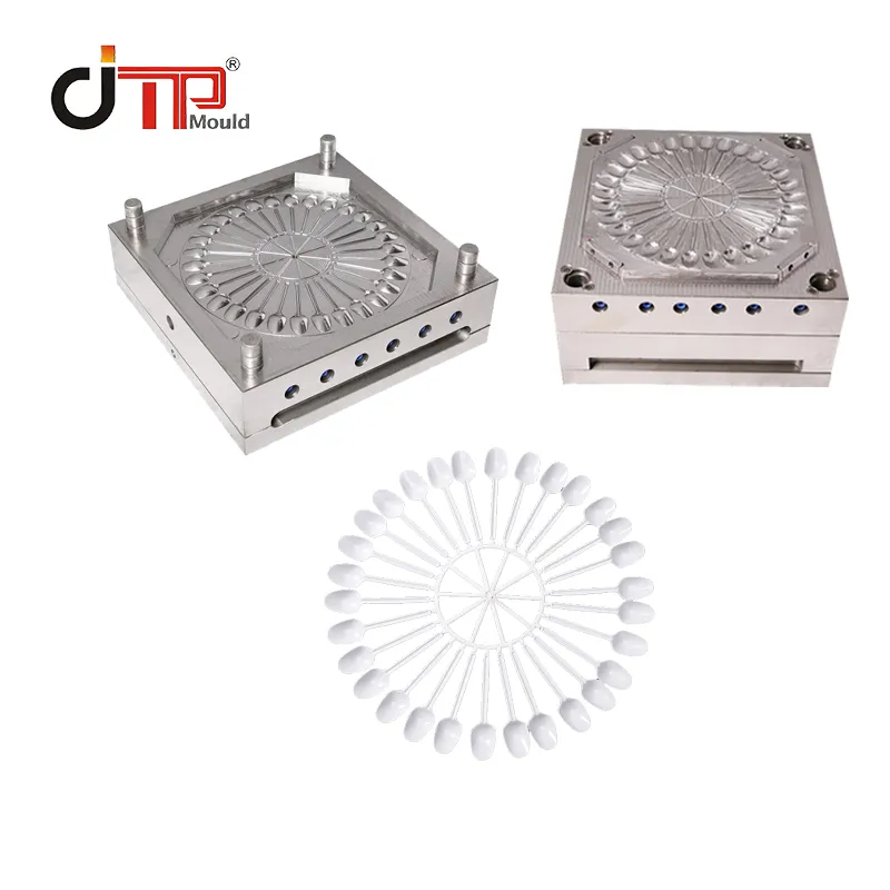 30 Cavities Tableware Disposable Plastic Injection Spoon Mold