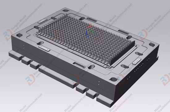 Used Plastic Nestable&amp;Stackable Box Mold Second Hand Logistics Box Injection Mould